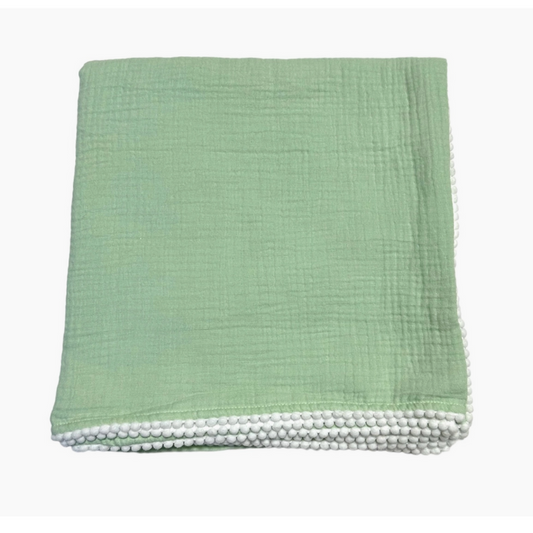 Cotton Muslin Swaddle Blanket