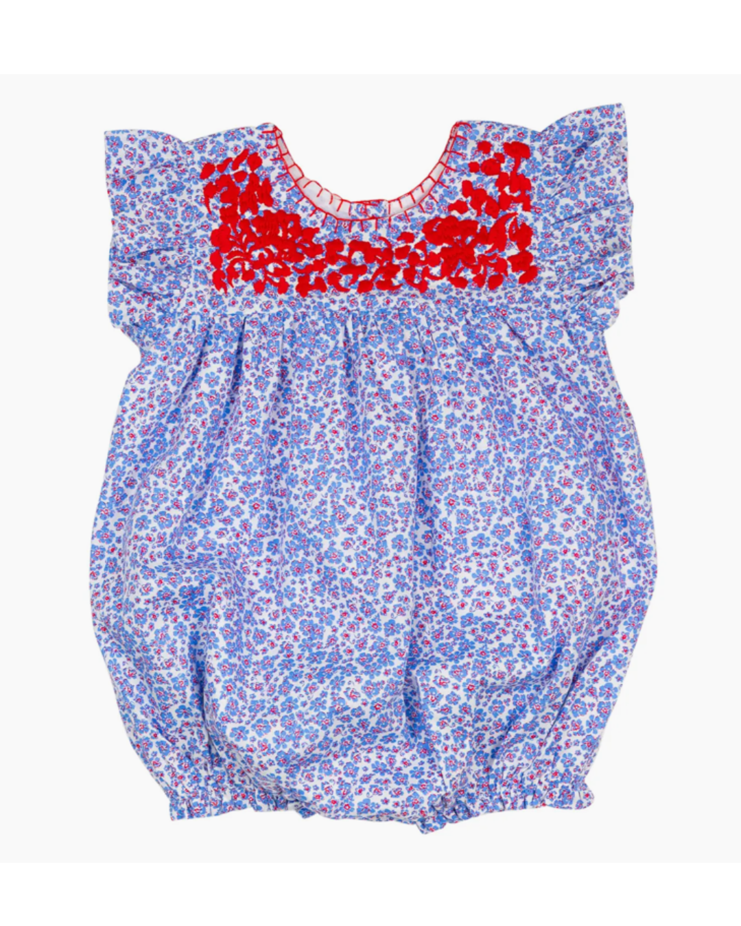 Floral Fiesta Bubble - Blue