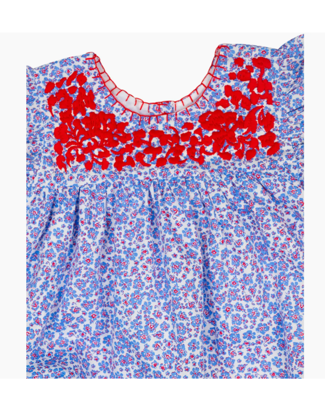 Floral Fiesta Bubble - Blue