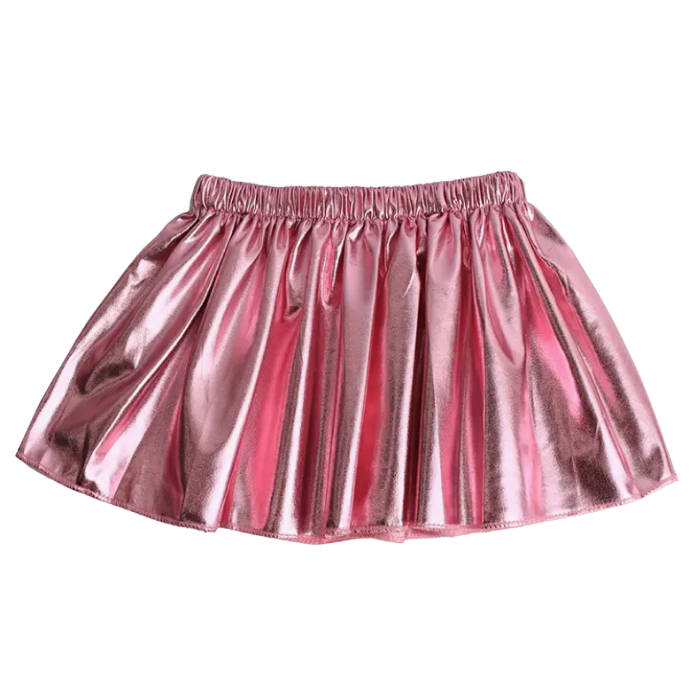 Shiny Metallic Skirt