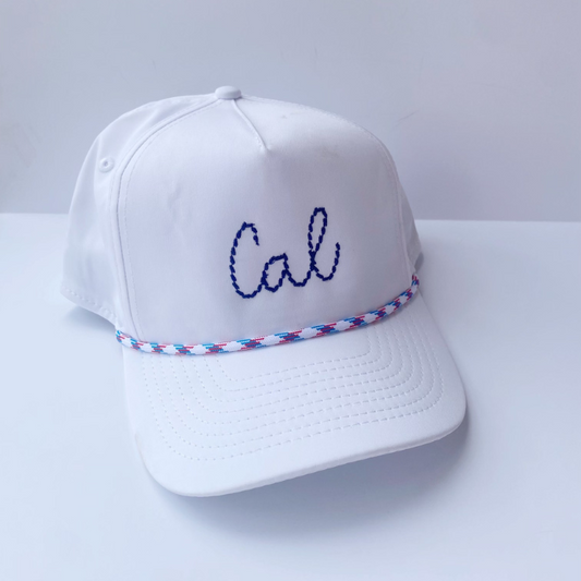 Rope Hat - Bean Stitch