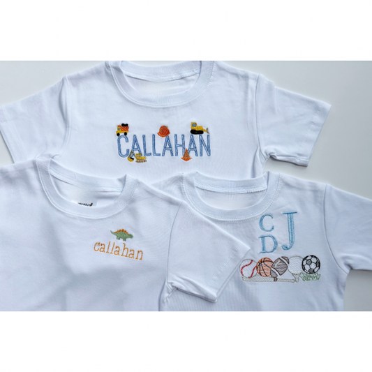 Boy's 3-Tee Bundle: Choose Your Theme