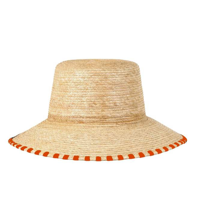 Sunshine Tienda Game Day Hat - Orange & White