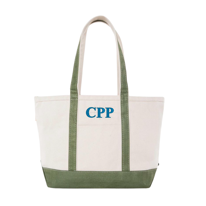 Olive Boat Tote - Medium