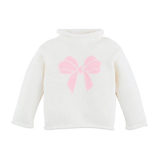 Rollneck Sweater - Bow