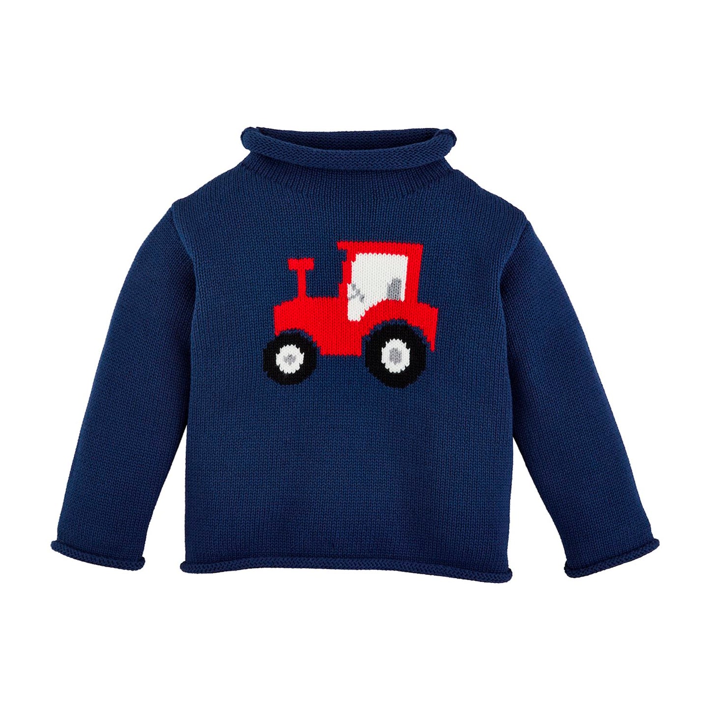 Rollneck Sweater - Tractor