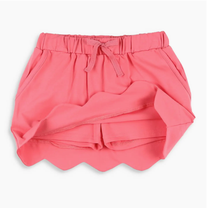 Coral Sunset Skort - Youth