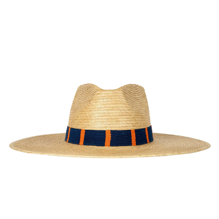 Sunshine Tienda Game Day Hats - Navy & Orange