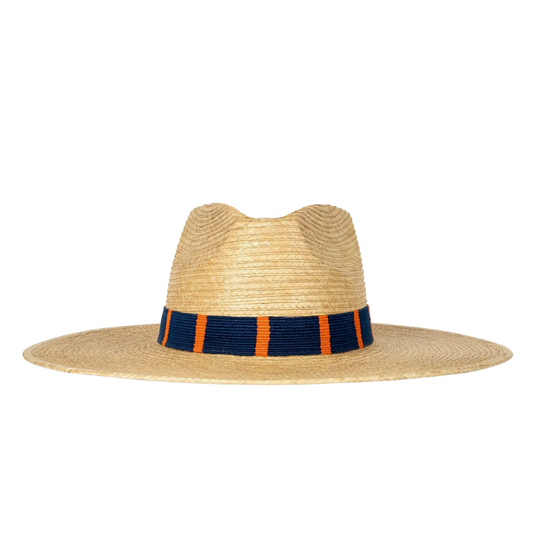 Sunshine Tienda Game Day Hats - Navy & Orange