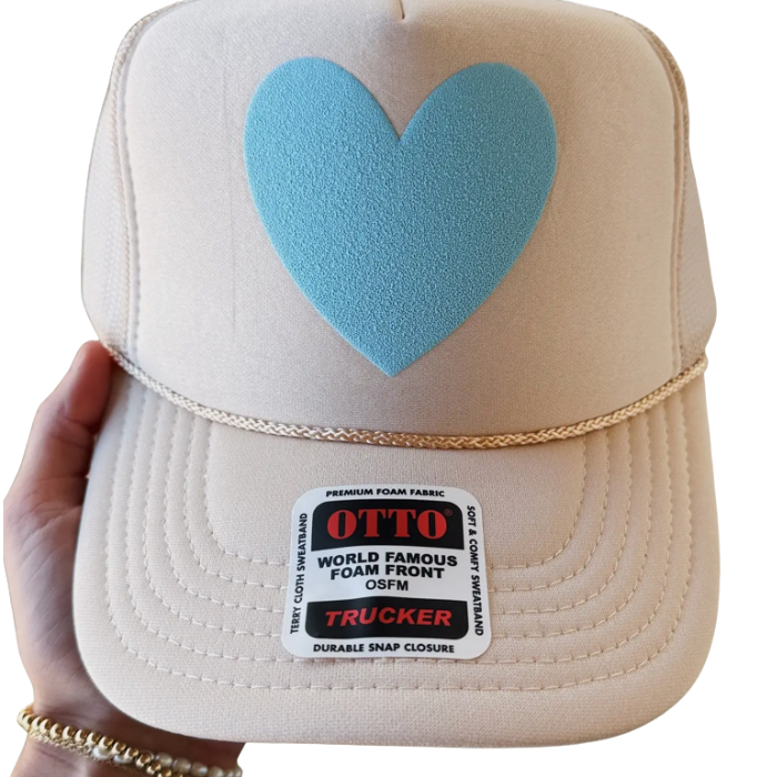 Happy Heart Trucker Hat - Adult
