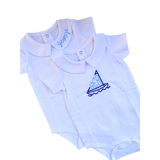 Peter Pan Collar Bodysuit