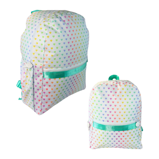 Mint Glossy Backpack