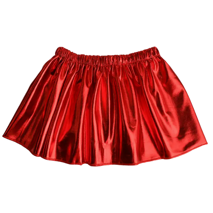 Shiny Metallic Skirt
