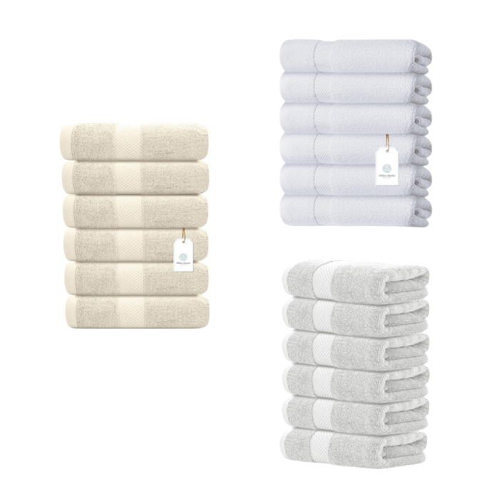 Classic Hand Towels (set of 6)