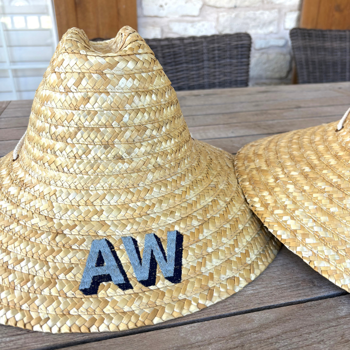 Monogrammed Sun Hat
