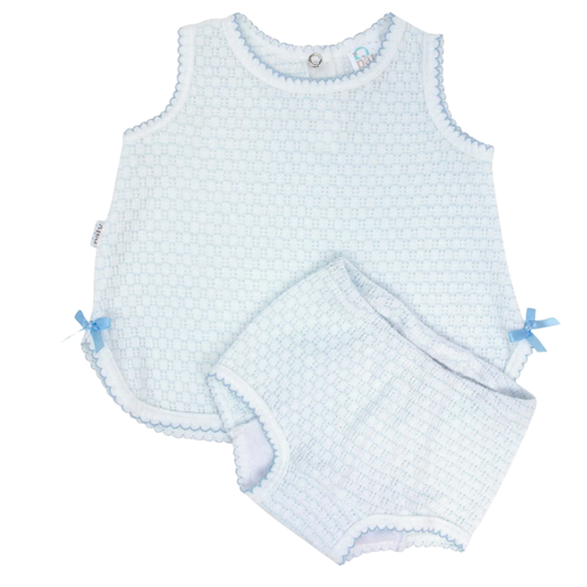 Paty Knit Diaper Set