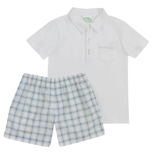 Towns Collared Shirt Set