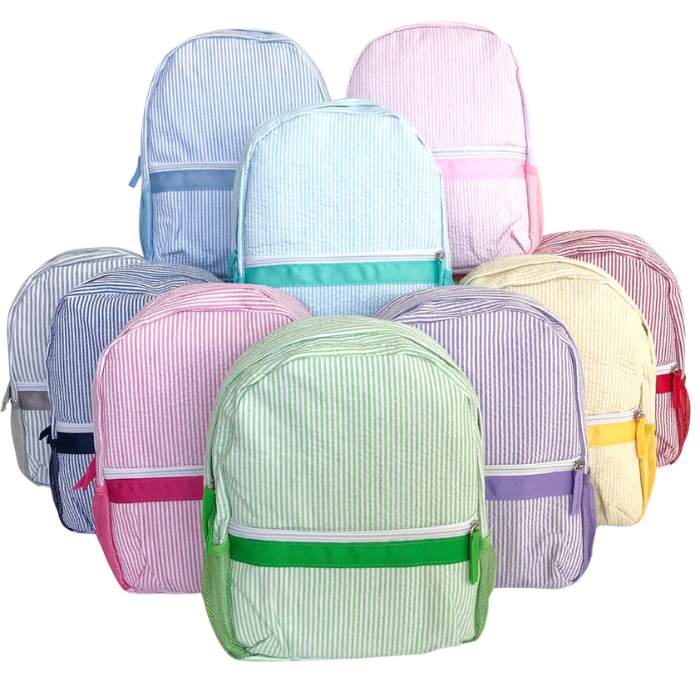 Seersucker Backpack - Toddler Size