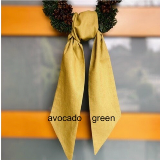 Linen Wreath Sash