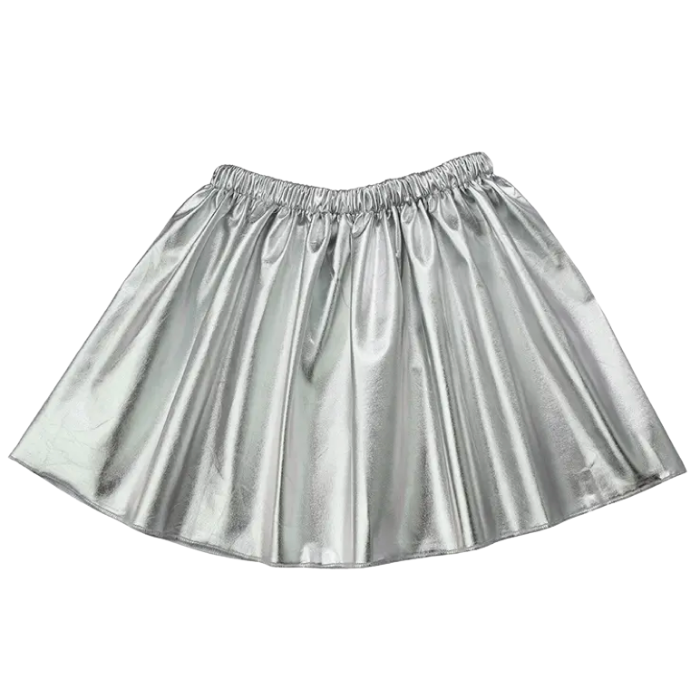 Shiny Metallic Skirt