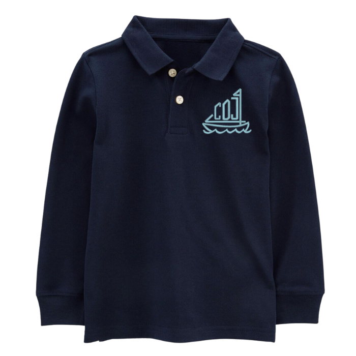 Boy's Long-Sleeve Polo Shirt