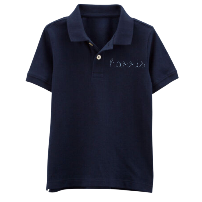 Boy's Short-sleeve Polo Shirt