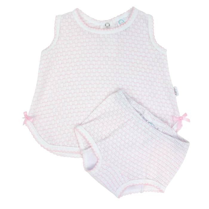 Paty Knit Diaper Set
