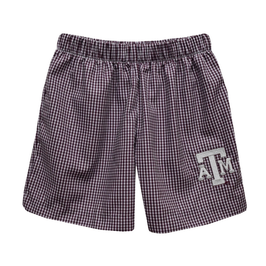 Gingham Pull On Shorts