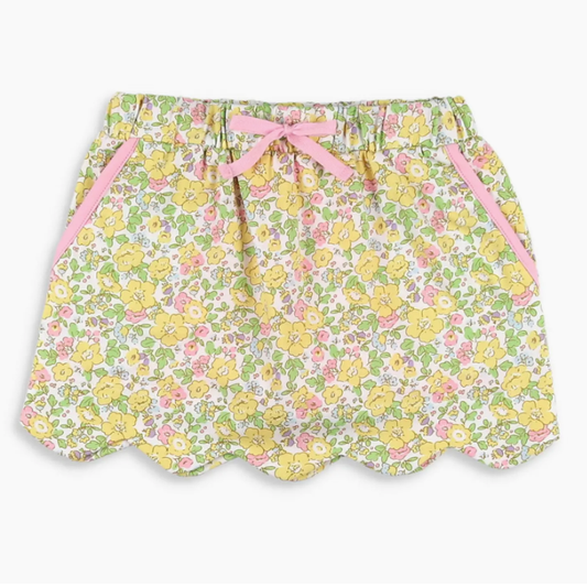 Sunny Blooms Skort - Youth
