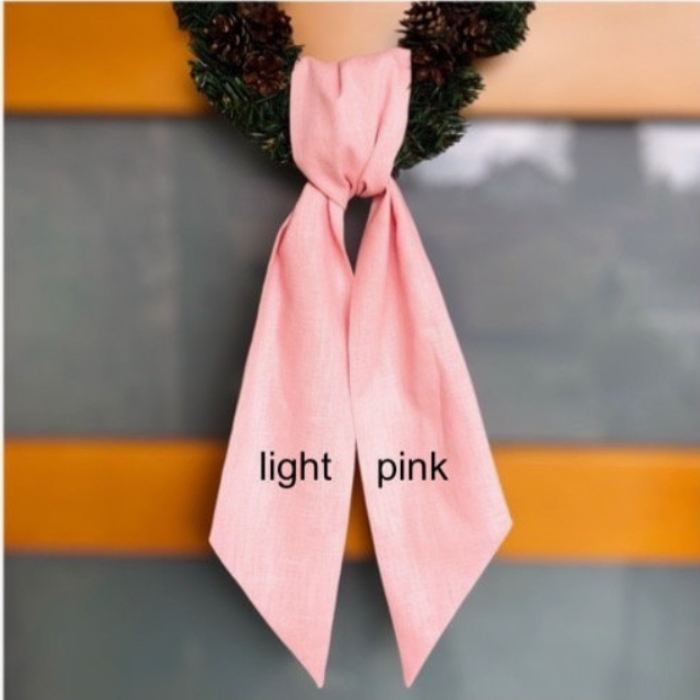 Linen Wreath Sash
