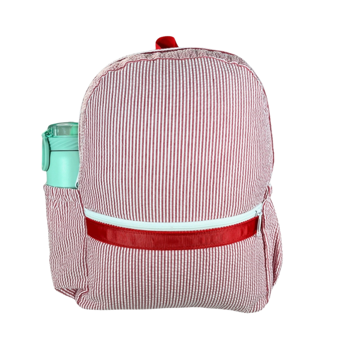 Kid's Seersucker Backpack