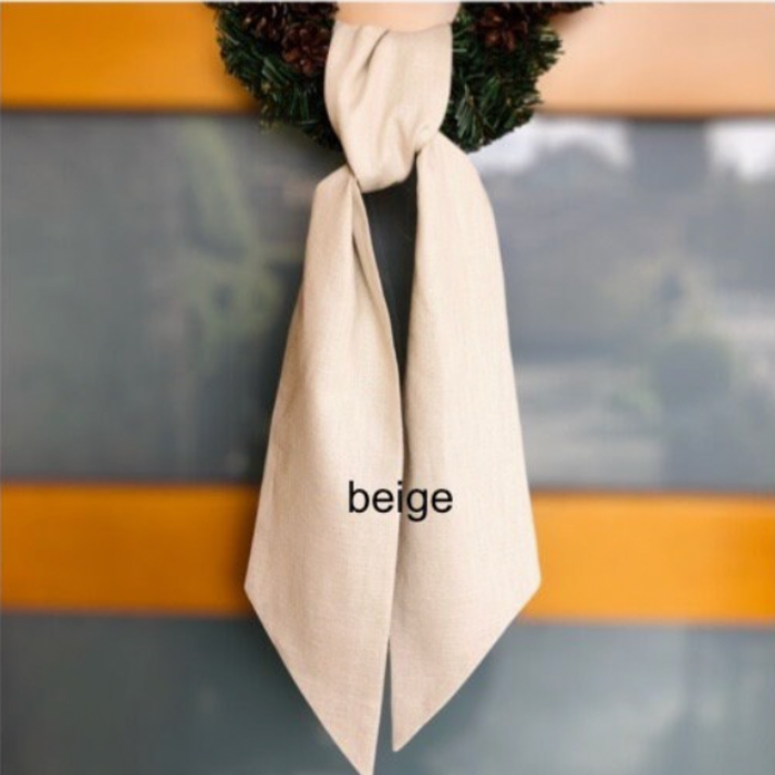 Linen Wreath Sash