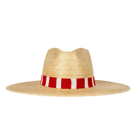 Sunshine Tienda Game Day Hat - Red & White
