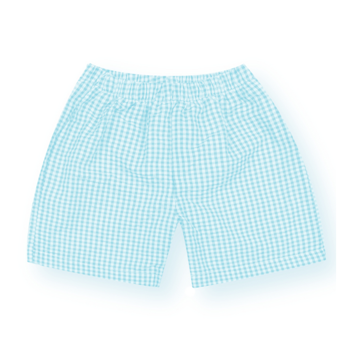 Boy's Gingham Shorts