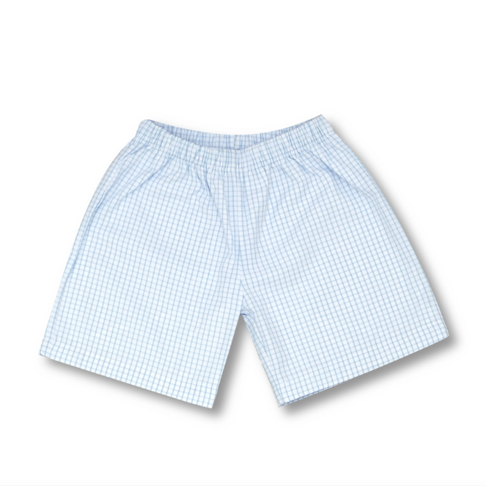 Boy's Gingham Shorts